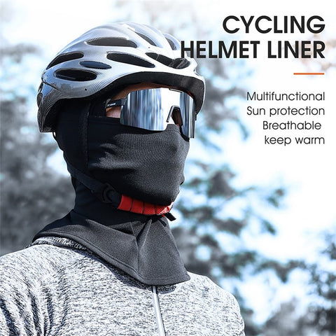 WEST BIKING YP0201201-205 Outdoor Cycling Helmet Liner Bike Headgear Full Face Mask Breathable Warm Protection Neck Scarf