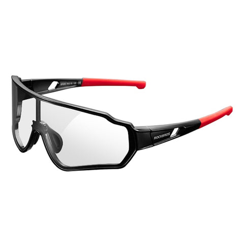 ROCKBROS 10161 Bike Riding Goggles Polarized Outdoor Anti-UV Windproof HD Glasses (Without Photochromic)