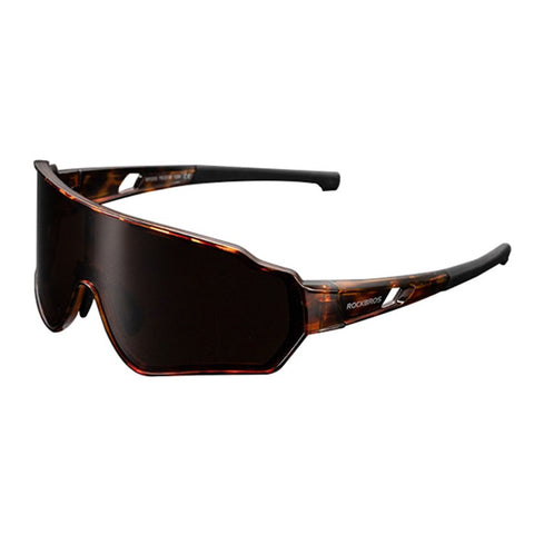 ROCKBROS 10161 Bike Riding Goggles Polarized Outdoor Anti-UV Windproof HD Glasses (Without Photochromic)