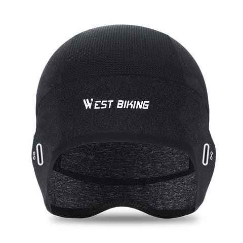 WEST BIKING YP0201362 Ice Silk Cooling Cap Summer Cycling Hat Breathable Helmet Liner Cap