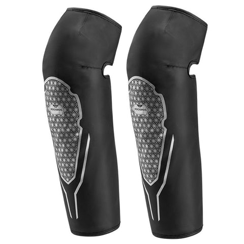 ROCKBROS TT017 Winter Warm Knee Pads Gears Motorcycle Leg Warmers Fleece Long Leg Sleeves
