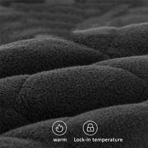 ROCKBROS TT017 Winter Warm Knee Pads Gears Motorcycle Leg Warmers Fleece Long Leg Sleeves