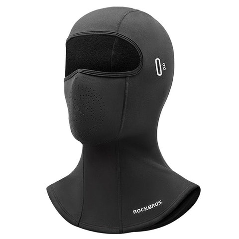 ROCKBROS LK1322004001 Winter Cycling Full Face Mask Motorcycle Fleece Warm Headgear
