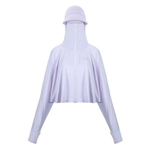 WEST BIKING YP0202331 Women's Ice Silk Hooded Jacket Sun Protection Long Sleeves Clothing