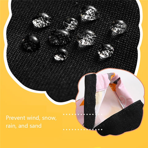 AOTU 1 Pair Waterproof Snow-proof Leg Gaiters Kids Outdoor Climbing Skiing Calf Cover