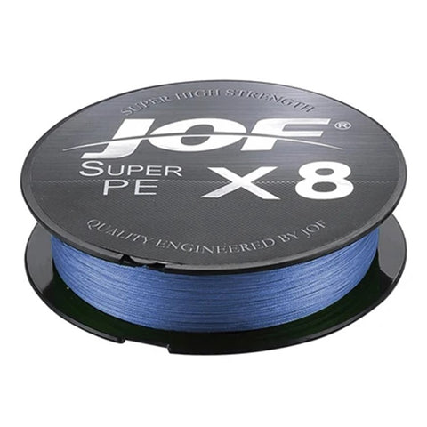 JOF 100m 0.8# High Strength PE 8 Strand Fishing Line Anti-bite Braided Fishing Wire