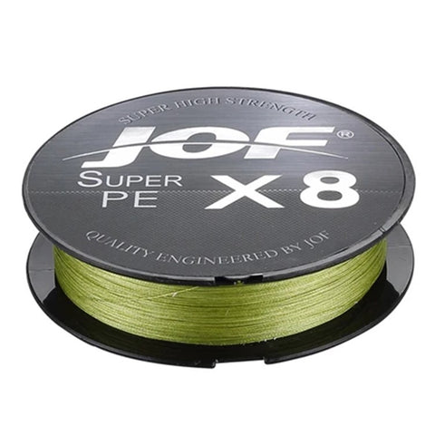 JOF 100m 0.8# High Strength PE 8 Strand Fishing Line Anti-bite Braided Fishing Wire