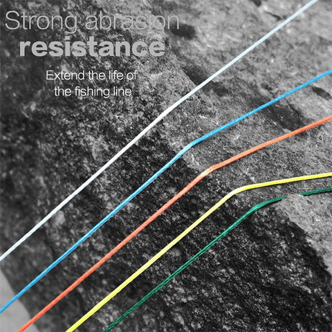 JOF 100m 0.6# 8 Strand Fishing Line High Strength Wear-resistant PE Braided Fishing Wire