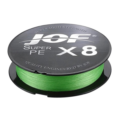 JOF 100m 0.6# 8 Strand Fishing Line High Strength Wear-resistant PE Braided Fishing Wire