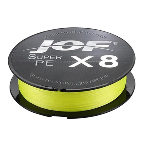 JOF 100m 0.6# 8 Strand Fishing Line High Strength Wear-resistant PE Braided Fishing Wire