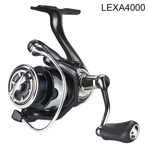 DEUKIO LEXA4000 Metal Powerful Fishing Reel Saltwater Smooth Spinning Reel with 3+1BB Bearing
