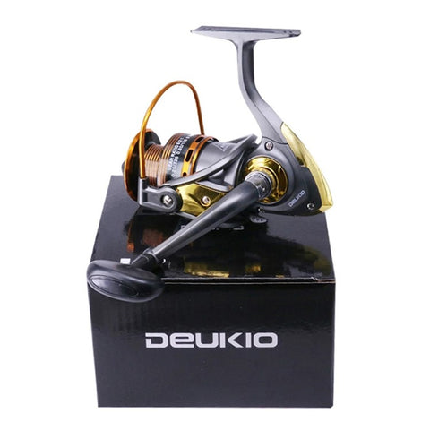 DEUKIO JS2000 5.1:1 Gear Ratio Aluminum Alloy Spool Spinning Fishing Reel for Freshwater Saltwater