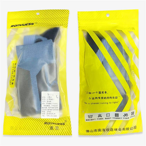 RONYUESS 8208 1 Pair Ski Socks Winter Thicken Compression High Tube Snowboard Socks for Men Women, Size M: 34-38