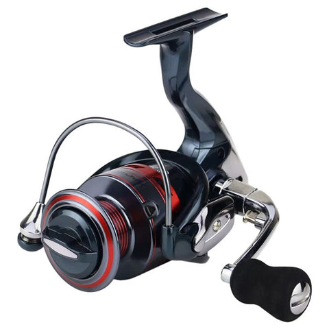 YUMOSHI XS2000 Metal Rocker Arm Spinning Reel Gapless 14BB Outdoor Fishing Reel