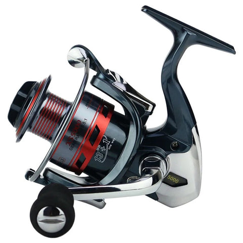YUMOSHI XS2000 Metal Rocker Arm Spinning Reel Gapless 14BB Outdoor Fishing Reel