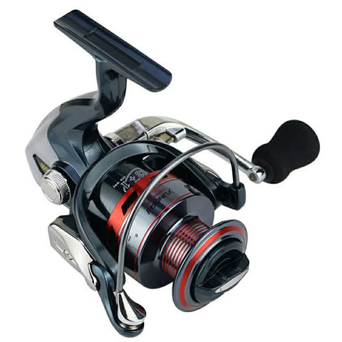 YUMOSHI XS4000 Metal Rocker Arm Spinning Reel Gapless 14BB Outdoor Fishing Reel