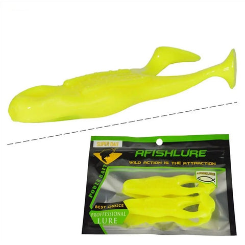 2Pcs 10.5cm Soft PVC Artificial Lure Simulation Frog Bait Fishing Tackle