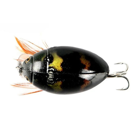 3.8cm Bionic Beetle Fishing Lure 4g Hard Bait Crankbait Fishing Tackle