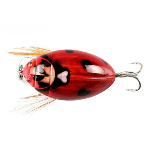 3.8cm Bionic Beetle Fishing Lure 4g Hard Bait Crankbait Fishing Tackle