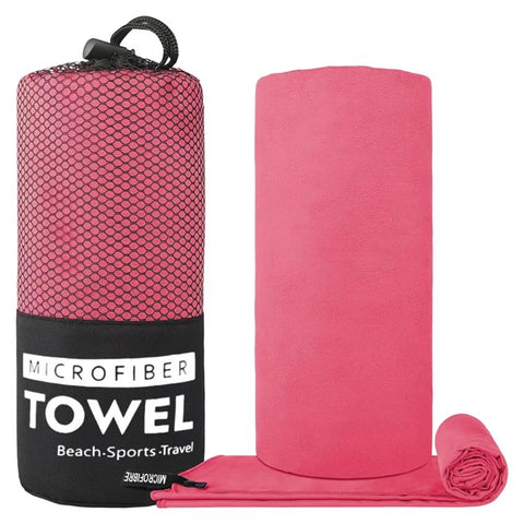 WY1003 80x130cm Portable Double-Sided Quick-Drying Towel Microfiber Sports Fitness Yoga Beach Towel