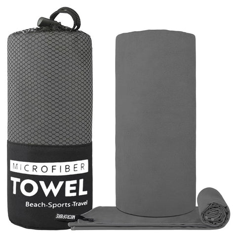 WY1003 80x130cm Portable Double-Sided Quick-Drying Towel Microfiber Sports Fitness Yoga Beach Towel