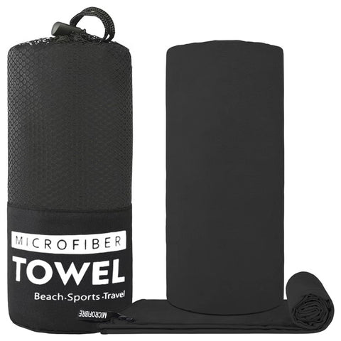 WY1003 80x130cm Portable Double-Sided Quick-Drying Towel Microfiber Sports Fitness Yoga Beach Towel