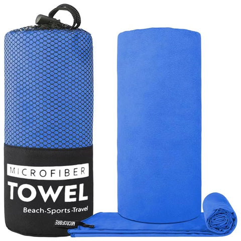 WY1003 50x110cm Double-sided Quick-drying Towel Microfiber Sports Fitness Yoga Beach Towel