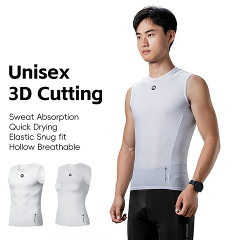 WEST BIKING YP0209024 Mountain Bike Cycling Vest Quick Drying Sleeveless Top Size XS / S