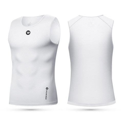 WEST BIKING YP0209024 Bike Cycling Moisture Wicking Vest Unisex Breathable Sleeveless Undershirt