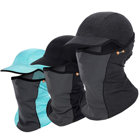 WEST BIKING 3-in-1 Summer UV Protection Cap Face Mask Breathable Cooling Neck Gaiter