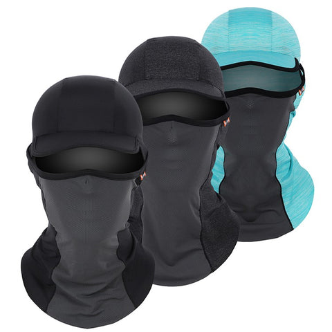 WEST BIKING 3-in-1 Summer UV Protection Cap Face Mask Breathable Cooling Neck Gaiter