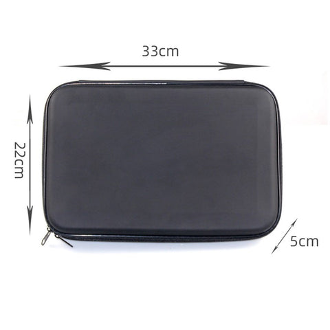 33x22x5cm Fishing Hard Rod Swing Tensioner Storage Box Bag Shockproof Case for Fishing Accessories