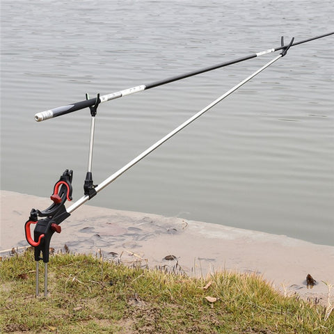Z339 Multi-Function Fishing Rod Rack 360 Degree Adjustable Single Turret Fishing Pole Holder