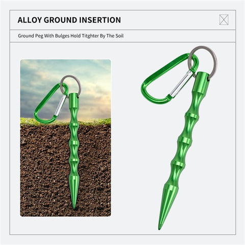 LEO 28282 Stainless Steel  Fish Buckle Lock Fishing Stringer Clip with 7pcs Snaps Fishing Holder Kit