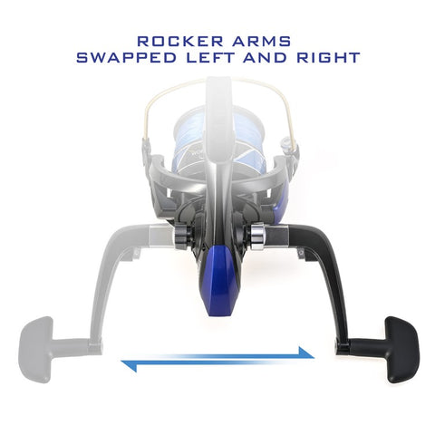 LEO 28265 YF10000 Large Capacity Spinning Reels Lightweight Ultra Smooth Powerful Fishing Reels