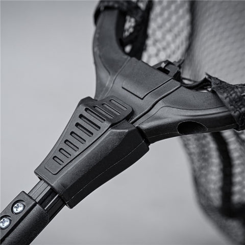 LEO 28036 40cm Portable Fish Landing Net Collapsible Triangular Nylon Fishing Net