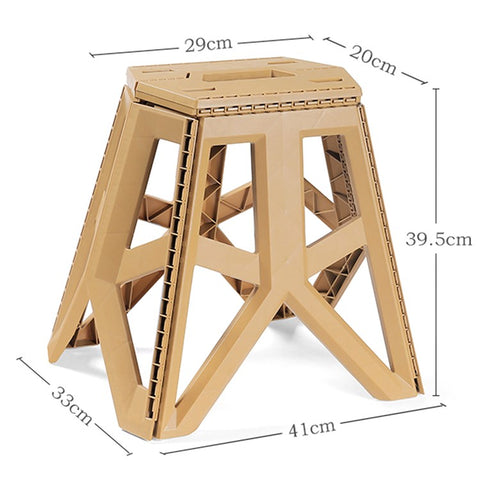 HALIN Portable PP Folding Stool Outdoor Camping Hiking Fishing Stool