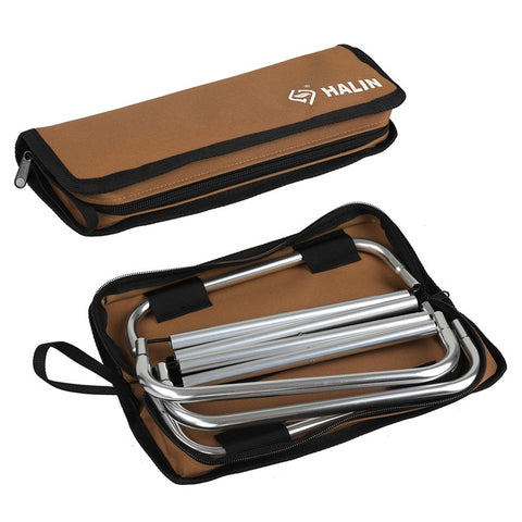 HALIN Camping Portable Folding Stools Ultralight Oxford Cloth + Aluminium Alloy Fishing Chair