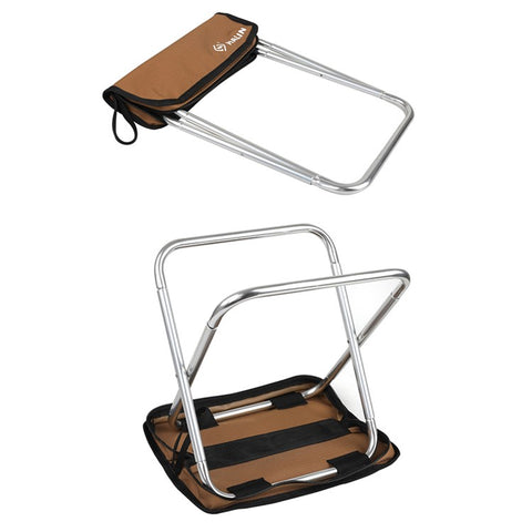 HALIN Camping Portable Folding Stools Ultralight Oxford Cloth + Aluminium Alloy Fishing Chair