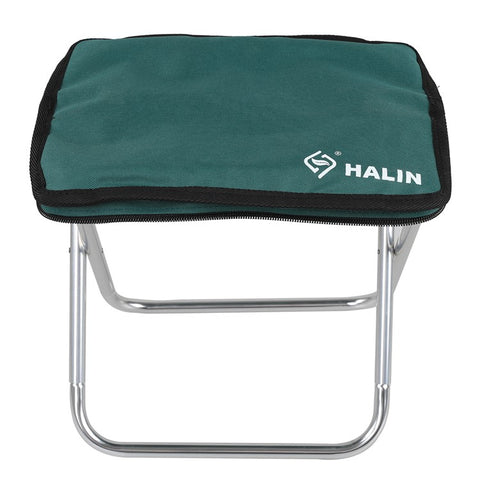 HALIN Camping Portable Folding Stools Ultralight Oxford Cloth + Aluminium Alloy Fishing Chair