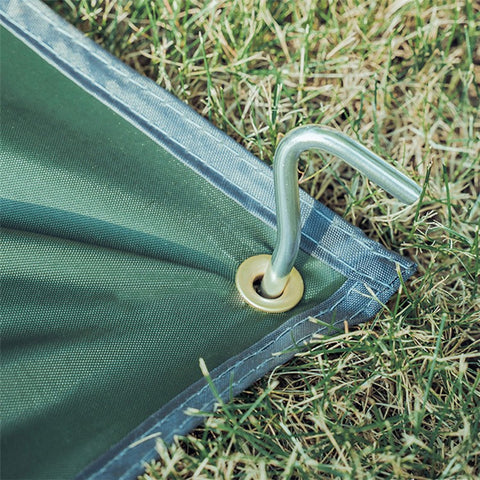 AOTU 220x150cm Portable Moisture-proof Picnic Mat 420D Oxford Cloth Camping Lawn Mat Carpet with Ground Nail