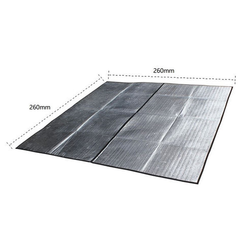 HEWOLF HW-1534 260*260cm Outdoor Picnic Aluminum Film Moisture-proof Mat
