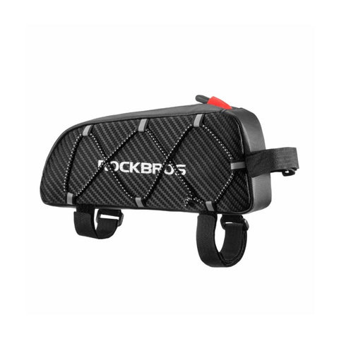 ROCKBROS Bicycle Front Bags Reflective Frame Cycling Tube Large Capacity Bag Fietstassan Ultralight Bicycle Bags Cycling Pannier