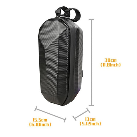 Electric Scooter Bag Hard Shell EVA Waterproof Front Bag Hanging Bag Folding Bicycle Balance Handlebar Bag