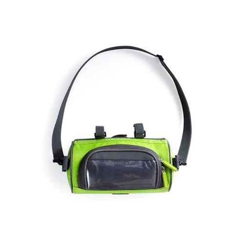 Electric Scooter Bike Handlebar Touch Screen Mobile Phone Pocket Waterproof Front Storage Bag