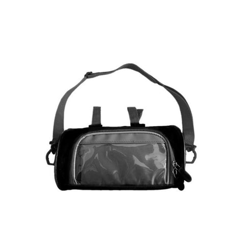 Electric Scooter Bike Handlebar Touch Screen Mobile Phone Pocket Waterproof Front Storage Bag