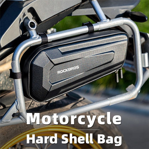 ROCKBROS Motorbike Hard Shell Phone Tools Storage Bag Anti-splash Motorcycle Triangle Bag