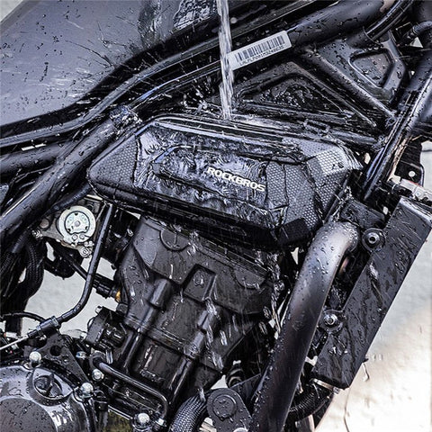 ROCKBROS CM300 Reflective Hard Shell Motorcycle Side Bag Waterproof Tool Bag