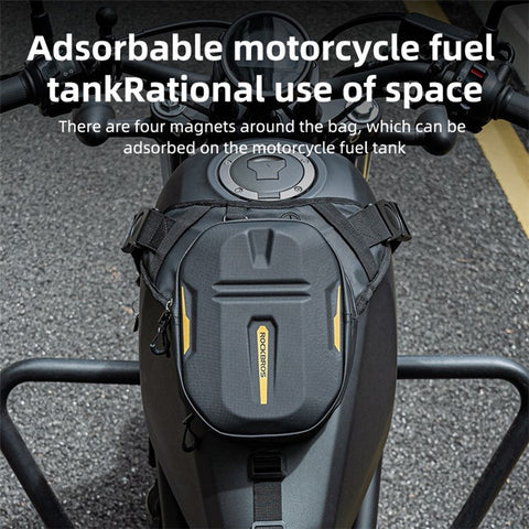 ROCKBROS B107 Large Capacity Motorcycle Leg Bag Hip Bum Fanny Pack Waterproof Motorcyclist Bag Outdoor Motorbike Waist Bag