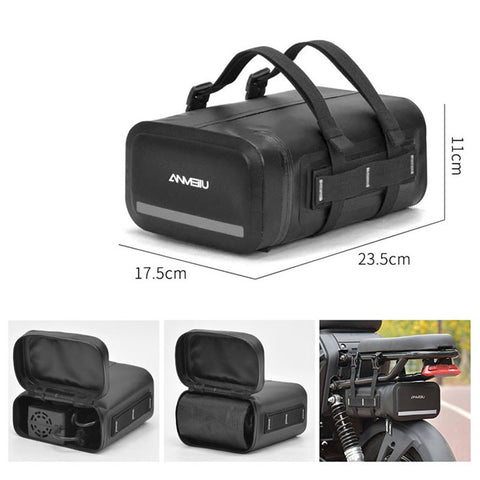 ANMEILU 7036 5L Electric Vehicle Rear Seat Storage Bag Waterproof Motorcycle Luggage Tail Bag